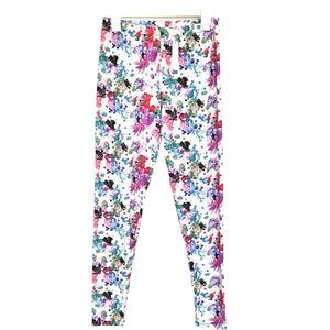 Eevee  Womens Leggings Pants Plus Size L - XL Pineapple Fruit Print High Waist